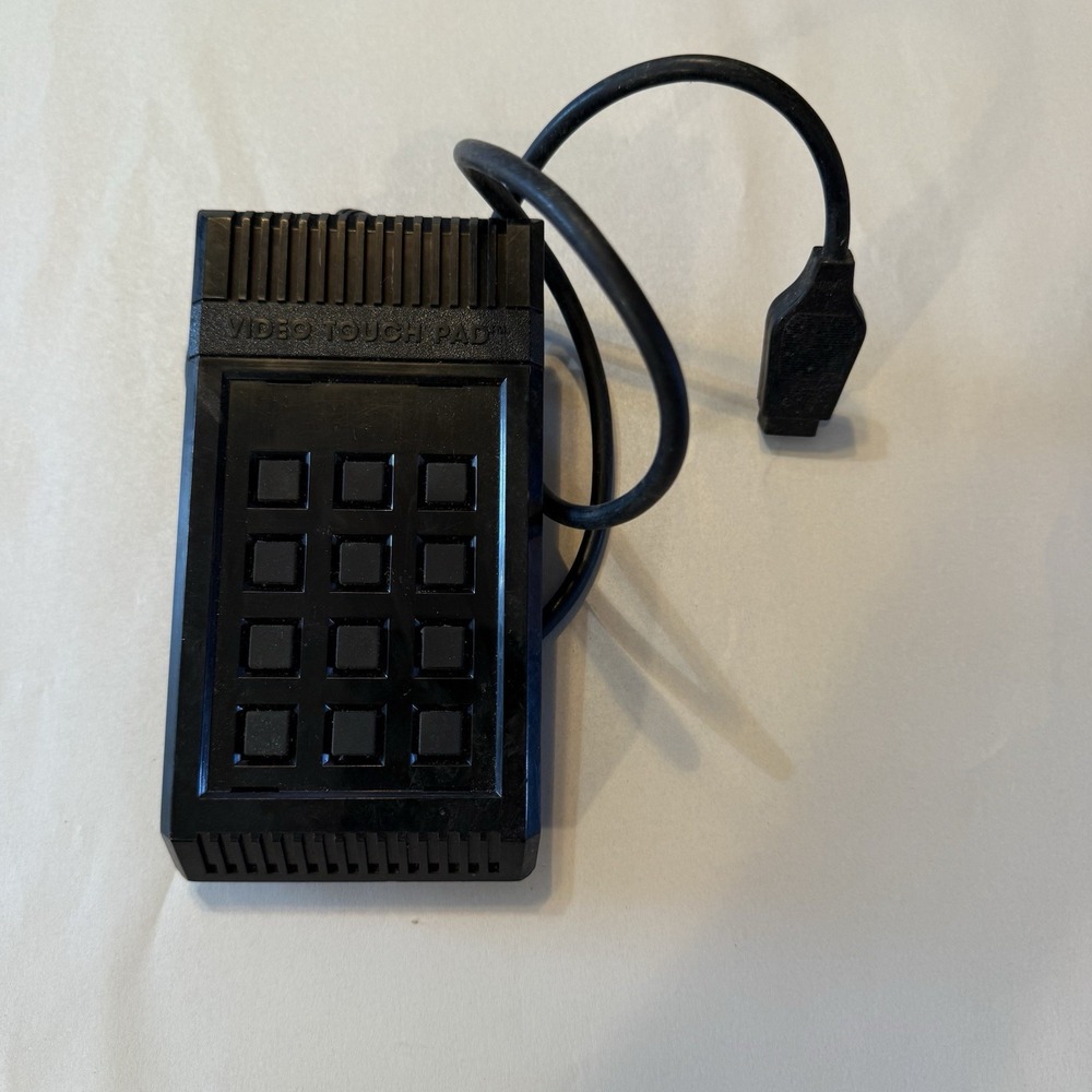 Atari Video Touch Pad CX21 Wired Touchpad Controller for Atari 2600 Black